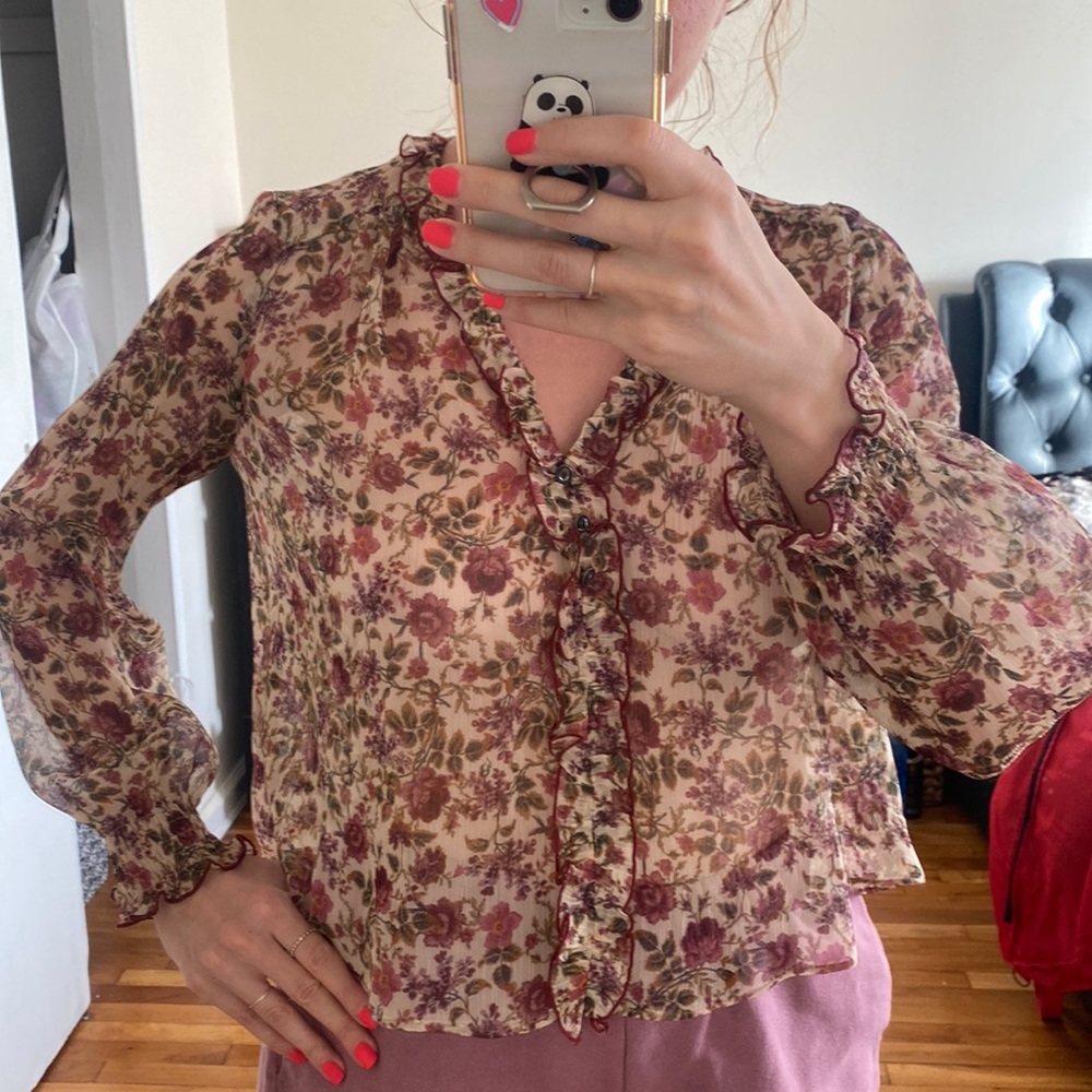 New with tags Zara blouse